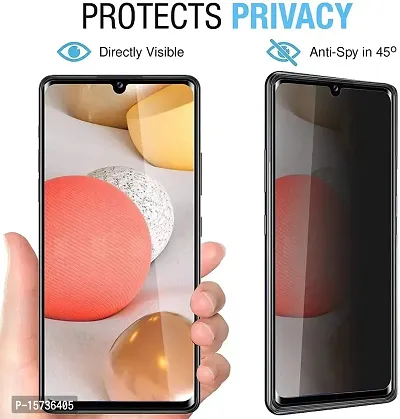 ZARALA for Samsung Galaxy F23(5G) Screen Protector Privacy, 1pcs Anti Spy Anti Glare Full Coverage Privacy Tempered Glass Film for Samsung Galaxy F23 5G (No Fingerprint Unlock)-thumb4