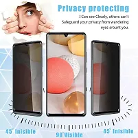 ZARALA for Samsung Galaxy F23(5G) Screen Protector Privacy, 1pcs Anti Spy Anti Glare Full Coverage Privacy Tempered Glass Film for Samsung Galaxy F23 5G (No Fingerprint Unlock)-thumb1