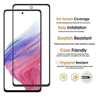 ZARALA Tempered Glass with Camera Hole for Redmi Note 12 Pro Screen Protector Edge to Edge Coverage with Easy Installation Shockproof Crystal Clear Transparent Back Cover Case for Redmi Note 12 pro-thumb3