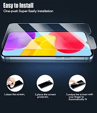 ZARALA [1 Pack ] Compatible with Samsung Galaxy M13 5G - Edge to Edge Tempered Glass Screen Protector - 9H [1 Pack ] Front and Back Full Glue Screen Protector Compatible with SAMSUNG GALAXY M13 5G, BLACK 2IN1-thumb4