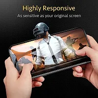 ZARALA HD Matte Tempered Glass For Redmi Note 12 Pro 5G Screen Protector [ Super Smooth ] Full Coverage 9H Hardness Edge To Edge Front Matte Temper Glass Guard With Installation Kit-thumb2