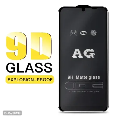 ZARALA [1 Pack Screen Protector Tempered Glass| Matte Finish OG Glass [1 Pack ] Front and Back Full Glue Screen Protector Compatible with (OPPO A16/OPPO A16E, 2IN1)-thumb2