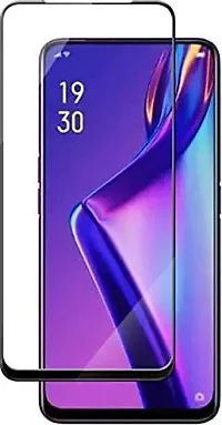 ZARALA screen guard for oppo reno 2z tempered glass 6d full glue cover edge-edge anti-scratch anti-fingerprint tempered glass for oppo reno 2z with easy installation kit full screen coverage (except edges) transparent-thumb1