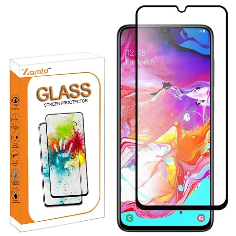 ZARALA samsung galaxy a32 11D Tempered Glass For Transparent Full Screen Coverage samsung galaxy a32