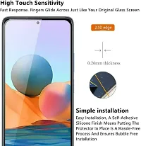 ZARALA for Xiaomi Redmi Note 10 Full Cover Tempered Glass Screen Protector (Redmi Note 10)-thumb4