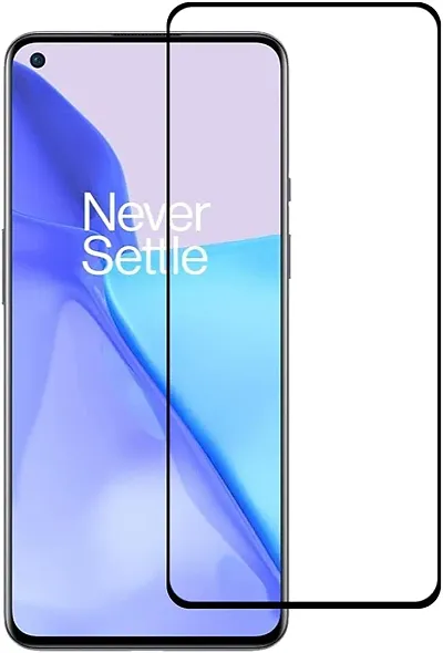 ZARALA For OnePlus 9R Full Glue Full Cover Screen Protector Tempered Glass Film OnePlus 9R