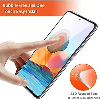 ZARALA for Redmi Note 11T 5G 6.60 Inch Tempered Glass Screen Protector, [3 Pack] 9H Hardness/High Clear/Bubble Free/Screen Tempered Glass Protective Film for Redmi Note 11T 5G-thumb2