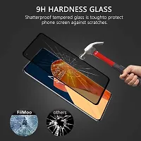 ZARALA Anti Spy Screen Protector for OPPO F17 - PRIVACY Filter 3D GLASS Edition Genuine Tempered Glass Full Screen Protector Guard Cover Compatible-thumb1