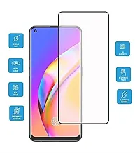 ZARALA oppo f19 pro Tempered Glass For Transparent Full Screen Coverage oppo f19 pro-thumb2