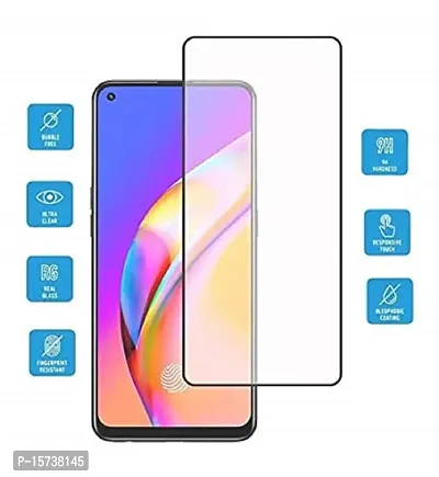 ZARALA oppo f19 pro Tempered Glass For Transparent Full Screen Coverage oppo f19 pro-thumb3