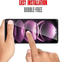 ZARALA [1-Pack Tempered Glass Screen Protector Compatible for Redmi Note 12 Pro Plus with Edge to Edge Coverage and Easy Installation kit-thumb3