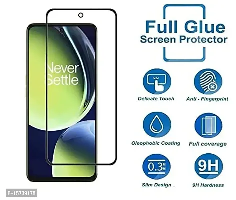 ZARALA Tempered Glass Screen Protector for OnePlus Nord CE 3 Lite 5G [flexible] [Gorilla] Bubble Free Installation [Screatch proof] [Guard]-thumb2