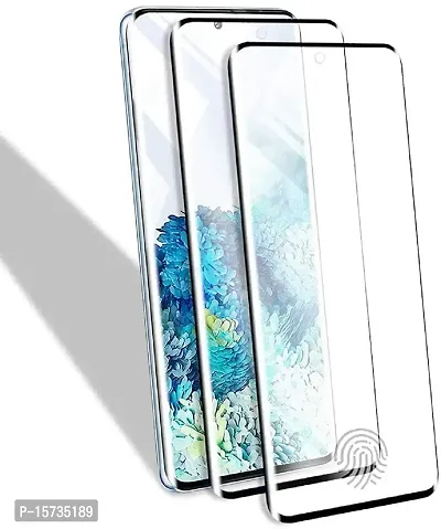 ZARALA Galaxy S20 Tempered Glass Screen Protector, 1 Pack No Bubble/Ultra Clear/Anti Scratch, 3D Full Coverage Protective Film for Samsung Galaxy S20-thumb0