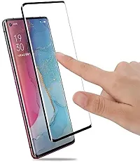 ZARALA Tempered Glass Film For OPPO Reno 4 Pro 5G 9H 3D Curved Full Screen Tempered Glass Film Tempered Glass Film-thumb1