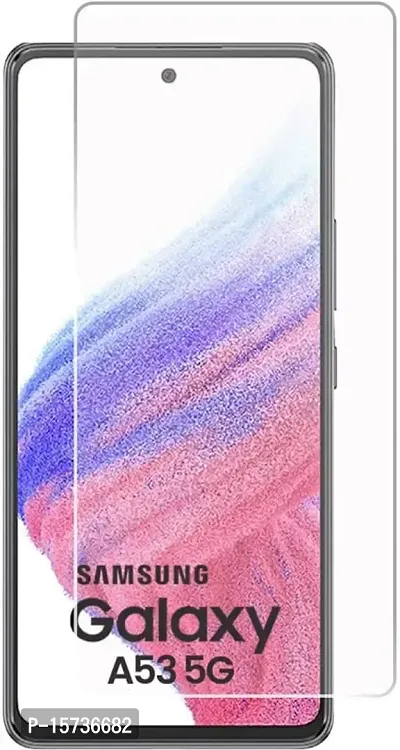 ZARALA Galaxy A53 5G Screen Protector DN-Technology For / A52s / A52 5G Screen Guard Tempered Glass Screen Protector For Samsung Galaxy A53 5G (Compatible with Galaxy A53 5G Case) (Clear)-thumb0