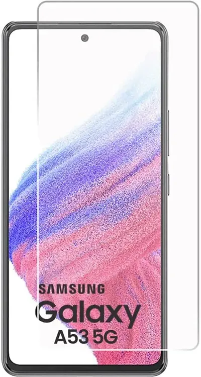 ZARALA Galaxy A53 5G Screen Protector DN-Technology For / A52s / A52 5G Screen Guard Tempered Glass Screen Protector For Samsung Galaxy A53 5G (Compatible with Galaxy A53 5G Case) (Clear)