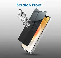 ZARALA iPhone 13 Mini Privacy Screen Protector 2021, Anti-Spy Tempered Glass Screen Film Guard, Anti-Scratch Screen Protector for 5.4 iPhone 13 Mini-thumb2