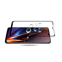 ZARALA [PACK OF 1 Redmi 9 Power 5D Tempered, Full Tempered Glass For Redmi 9 Power - Black-thumb1