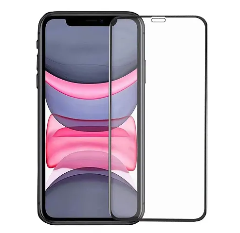 ZARALA screen guard for apple iphone 12 pro tempered glass 6d full glue cover edge-edge anti-scratch anti-fingerprint tempered glass for apple iphone 12 pro with easy installation kit (pack of 1) full screen coverage (except edges) transparent
