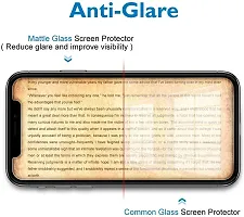 ZARALA matte tempered glass,anti-glare anti-fingerprint matte finish tempered glass for real me 3 pro full screen coverage (except edges)-thumb4