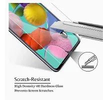 ZARALA samsung galaxy a21 full edge-to-edge coverage .3 mmtempered glass screen protector for SAMSUNG GALAXY A21 edge to edge full screen coverage transparent-thumb2