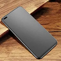 ZARALA matte Tempered Glass Full Screen Coverage With Easy Installation Kit For OPPO f17 pro-thumb1