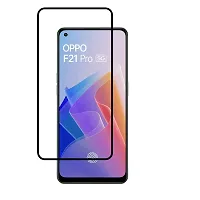 ZARALA Edge to Edge Front and Ultra Thin Flexible Back Screen Protector Compatible withOPPO F21 Pro 5G [Anti-Scratch] Front Back Screen Guard For OPPO F21 Pro 5G (PACK OF 2)-thumb1