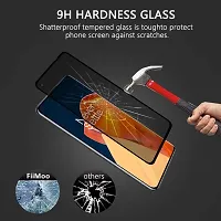 ZARALA Anti Spy Screen Protector for OPPO A54 - PRIVACY Filter 3D GLASS Edition Genuine Tempered Glass Full Screen Protector Guard Cover Compatible-thumb1