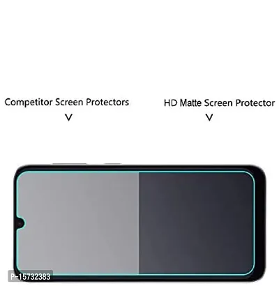 ZARALA Realme C21 Screen Protector, 9H Matte Anti-spy Anti-Glare Anti-Fingerprint Touch Sensitive Bubble Free Full Coverage HD Film for Realme C21-thumb2