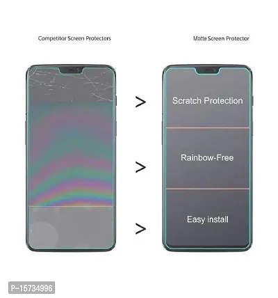 ZARALA vivo y30 Anti-Fingerprint Scratch Shock Resistant Matte Hammer Proof Impossible Film Screen Protector (Not a Tempered Glass) for vivo y30 matte-thumb2