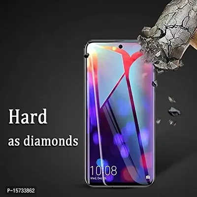 ZARALA Tempered Glass Full Screen Curved Edge -Edge Protection 9H Tempered Glass Screenguard for samsung galaxy M01S-thumb4