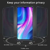 ZARALA Anti Spy Screen Protector for REALME C21Y - PRIVACY Filter 3D GLASS Edition Genuine Tempered Glass Full Screen Protector Guard Cover Compatible-thumb2