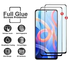 ZARALA Redmi Note 12 5G Tempered Glass (Pack Of 2) | Screen Protector Full HD Quality Edge to Edge Coverage for Xiaomi Redmi Note 12 5G - Black (Pack Of 2)-thumb4