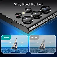 ZARALA Camera Lens Protector Compatible with Samsung Galaxy S22 Ultra (2022), Scratch-Resistant Ultra-Thin Tempered Glass with Aluminum Black-thumb4