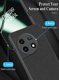 ZARALA Compatible with OnePlus 11R 5G | Camera Protection Full Body Protection Anti-Shock Protective Back | Bumper Rubber Back Cover Case for OnePlus 11R 5G (Black)-thumb2