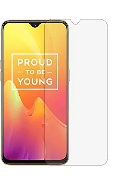 ZARALA realme c3 full edge-to-edge coverage .3 mmtempered glass screen protector for realme c3 edge to edge full screen coverage transparent