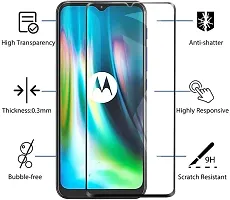 ZARALA for Motorola Moto E7 Plus Screen Protector,[9H Hardness,Full Coverage,No Bubbles,Fingerprint], Tempered Glass Film for Motorola Moto E7 Plus--thumb1