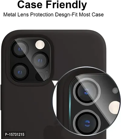 ZARALA for iPhone 13 Pro Camera Lens Protector, Alloy Metal Camera Cover with Tempered Glass Screen Protector Accessories, Case Friendly for iPhone 13Pro-thumb3