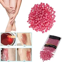 CUVLY Waxing Combo Wax Hard Wax Beans for Painless Hair Removal, Brazilian Waxing for Face, Eyebrow, Back, Chest, Bikini Areas, Legs At Home-thumb2