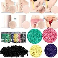 CUVLY Hard Wax Beans Hair Removal Painless Brazilian Wax for Full Body Brazilian wax for Multi Colors Wax for Facial, Brazilian Bikini, Underarms, Back, Chest, Legs- Pearl Beads-thumb4