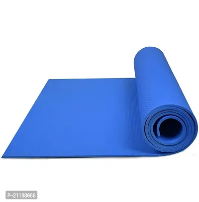 YOGFIT Yoga Mat Non-Slip  Thick Cushion 8 mm Thickness Eco-Friendly Exercise Mat for Men  Women Great for Workouts  Preventing Injuries Outdoors  Indoors (72inch x 24inch) (Blue)-thumb0