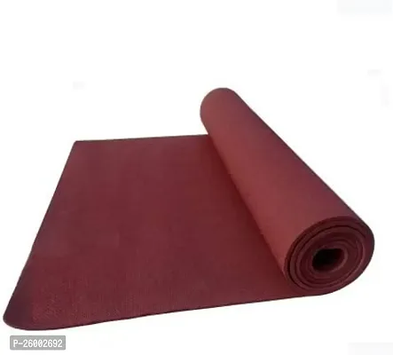 YOGFIT 4mm Eco Friendly Yoga Mat Enhanced Balance Comfort workout mat exercise mat gym mats decathlon (Brown)