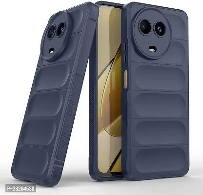 slainte Back Cover for Realme 11::Realme 11X 5G::Realme Narzo 60X 5G, Protection| Shock Proof|Anti-Slip Grip (Blue)-thumb0