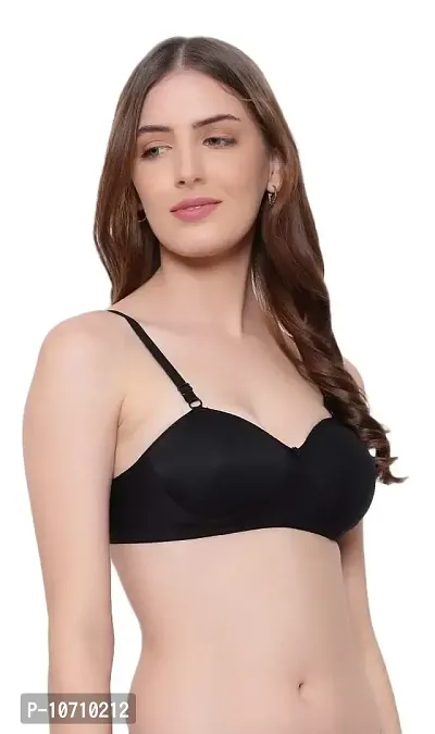 Buy KYODO Women T-Shirt Half Cup Lightly Padded Bra Online In India At  Discounted Prices