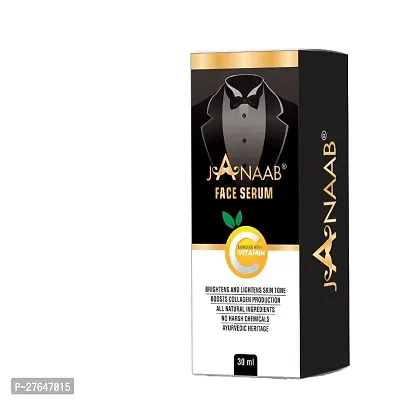 Janaab Face serum, Brightens and Lightens Skin Tone, All Natural Ingredients, No harsh Chemical, Ayurvedic Heritage 30 Ml-thumb2