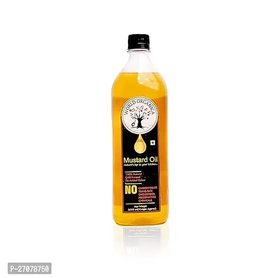 Organic Cold Pressed Yellow Mustard Oil 500Ml-thumb0