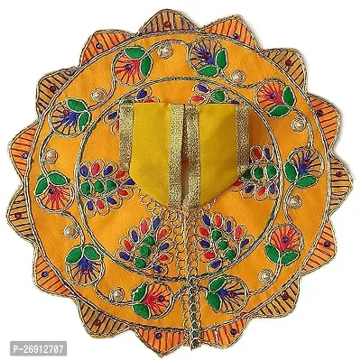 Laddu Gopal Holi Dress (Set Of 1 Ladoo Gopal G Fancy Poshak), Ladu Gopal Ji Dress, Kanha Dresses Collection Store, Mathura (Yellow)