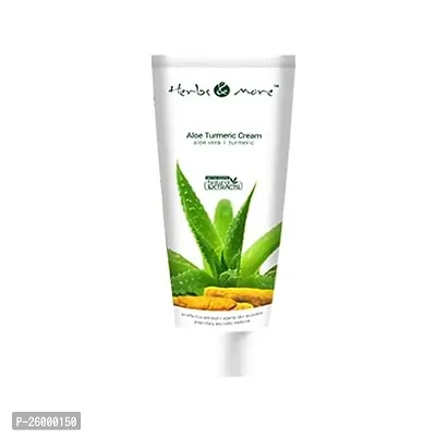 Organic Herbs And More Aloe Turmeric Cream 75 G