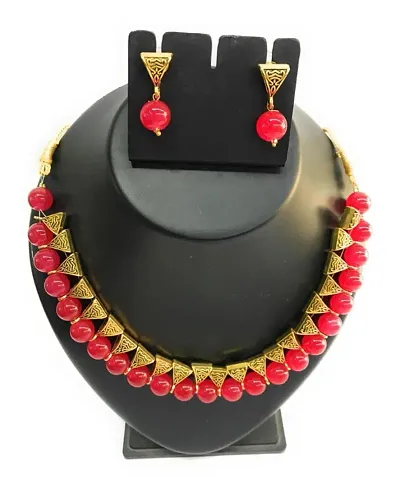 Stylish Beads Jewellery Set