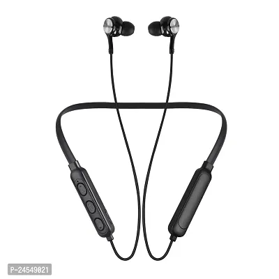 Stylish Black In-ear Bluetooth Wireless Neckbands